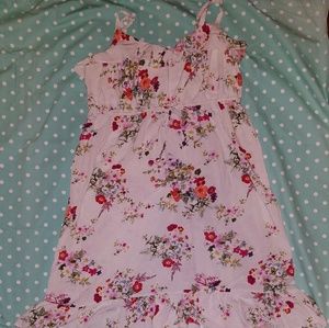 Torrid Floral Hi-Lo Dress